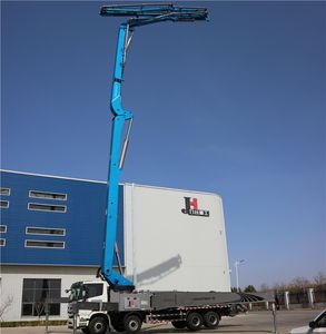 Pompes à béton JIUHE montées sur plateforme, 17m, 30m, 38m, 52m, 58m, 62m, 70m, pompes à béton diesel, pompes de transport de béton - Product Image 5