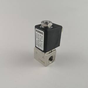 Vanne solénoïde KUNAG 3011-A16E 12V DC 4.8W en acier inoxydable, électromagnétique à deux voies pour l'industrie chimique - Product Image 2