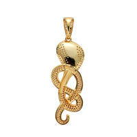 Collier pendentif serpent Cobra personnalisé, micro-pavé CZ, bijoux pour hommes Hip Hop