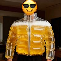 2025 Grande Vente Doudoune Liquide Gonflable, Veste Bière Gonflable pour la Vente