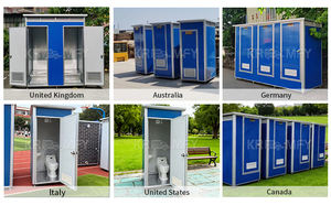 Toilettes mobiles temporaires modulaires modernes pour l'extérieur 2025 - Product Image 3