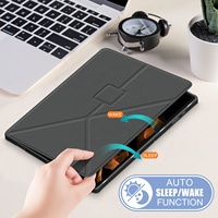 Étui en cuir TPU pour Samsung Galaxy Tab S8 Ultra 14.6 pouces SM-X900 SM-X906 avec porte-crayon