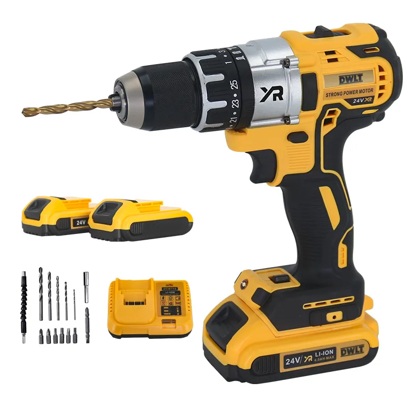 BISON Wall Drill High Impact Power Drills 38 Driver Eu Electric Battery Driller Bit