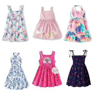 Robe d'été pour filles, prête à être expédiée, 0-14 ans, neuve, lots mixtes légers, CN;FUJ Modèle 418, liquidation de stock - Product Image 1