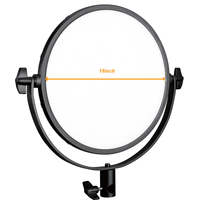 SL-360ARC NiceFoto 70w Anneau lumineux LED pour vidéo, support de lumière de studio photo, lumière bicolore 3200-6500K