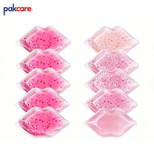Compresse chaude et froide personnalisée, mini-packs de gel réutilisables, compresse de gel pour les lèvres, soins personnels pour femmes - Product Image 1