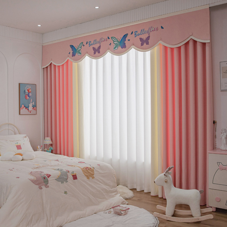 Pink with streamer white finished product