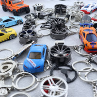 Vente en gros d'accessoires de moto personnalisés de haute qualité, vintage et créatifs, porte-clés en alliage de zinc léger