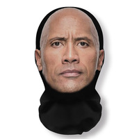 Masque de ski intégral transfrontalier amusant avec logo personnalisé et motif imprimé numériquement