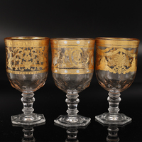 Vente en gros de verres à boire, ensemble de 6 verres à eau, gobelet