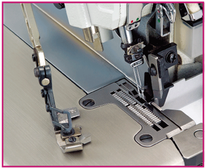 高品質キングテックスUH9023手動式バックラッチングオーバーロックミシン - Product Image 3