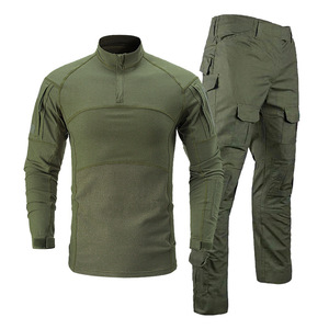 Camisa y Pantalones Tácticos, Traje Táctico <span class=keywords><strong>Verde</strong></span>, Traje Táctico para Exteriores - Product Image 1