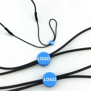 Customize Logo Sports Elastic Silicone Rubber Cord Reading Glasses Cord Comfortable Cord For Glasses