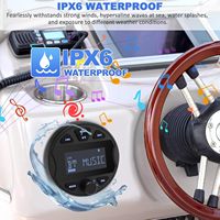 Lecteur radio MP3 universel marin KLYDE IP66, prend en charge l'USB, stéréo étanche, adapté aux bateaux, yachts et UTV