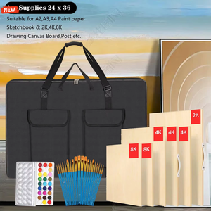 <span class=keywords><strong>Zaino</strong></span> per Artisti Rinforzato Nero con Tracolla Morbida per Conservazione <span class=keywords><strong>di</strong></span> Opere d'Arte, Materiali da Disegno e Poster - Product Image 4