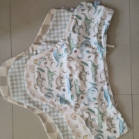 Accessoires de chaise haute Antilop imperméables pour bébé imprimés personnalisés housse de coussin de chaise haute gonflable avec doublure