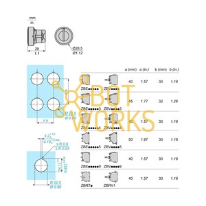 Schneider Electric ZB5AH06C0 - Nuovo - Product Image 1