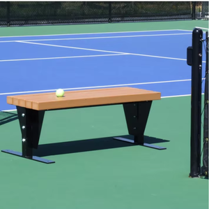 Banc de sport modulaire à double rangée avec protection UV, auvent en tissu imperméable pour les installations extérieures, sièges de sport tendance - Product Image 5