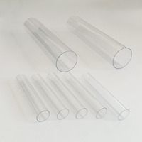 Profils d'extrusion de tuyaux en PVC transparent