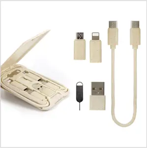 Multifunktion ales tragbares ECO USB Tech Tool Kit USB-Ladekabel Travel Kit für Smartphones