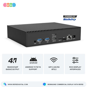 Lettore Multimediale Android WiFi UHD 4K, <span class=keywords><strong>Box</strong></span> per Segnaletica Digitale e Pubblicità, <span class=keywords><strong>TV</strong></span> <span class=keywords><strong>Box</strong></span> - Product Image 2