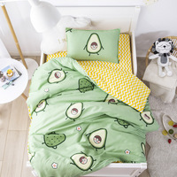 Parure de lit pour enfants, ensemble de literie en coton pur pour bébés