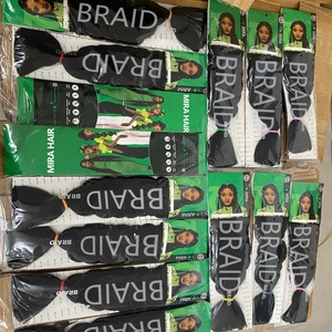 Vente en gros pour revendeurs : Extensions <span class=keywords><strong>de</strong></span> cheveux à tresser au crochet, Jumbo Hair Braids Afro Yaki Lisse Ombré, 165g/paquet, 82 pouces, En stock - Product Image 1