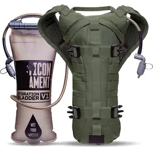 China BSCI Factory OEM Custom Logo Elite Tactical Hydration Pack With Water Bladder