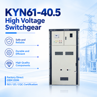 Armoire de distribution d'énergie haute tension KYN61-40.5 personnalisée, blindée et extractible, pour l'industrie minière