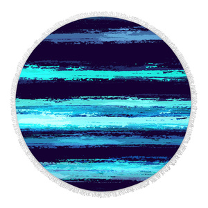 Lumière Meilleur Cabana Turc Terry Microfibre Rond Rayé Imprimé Polychrome Imprimé Microfibre Serviette de Plage En <span class=keywords><strong>Tissu</strong></span> - Product Image 3