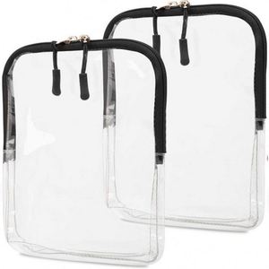 Wholesale Travel Essential PVC Transparent Organizer Bag Toiletry Bag Cosmetic <b>Storage</b> Pouch - Product Image 1