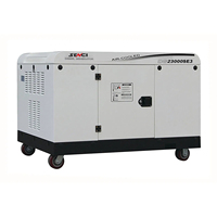 Senci 19kVA Leiser Dieselgenerator Dreiphasig Elektrischer Start Mobiler Dieselgenerator 15kW