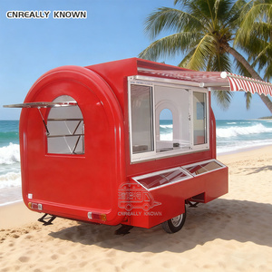 OEM Vending Truck Noodle Sushi Concession Coffee Bar Cart With Kitchen Bbq Trailer Mobile Food Car For Sale - Product Image 2