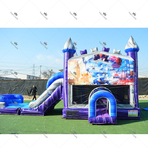 <span class=keywords><strong>Castillo</strong></span> <span class=keywords><strong>Inflable</strong></span> Comercial con Tobogán, Casa de Brinco Personalizada, Combo para Fiestas Infantiles, Alquiler para Jardín Exterior - Product Image 4