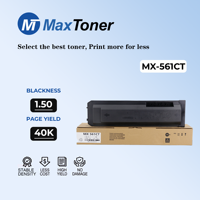 Cartouche de toner compatible MaxToner de qualité originale MX-561 MX561 pour les copieurs Sharp MX-M4658 M5050 M5051 M5070 M5071 M5608 M564