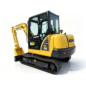 Mini-excavatrice Komatsu PC56 d'occasion, originale du Japon, Komatsu PC56, petites excavatrices sur chenilles - Product Image 1