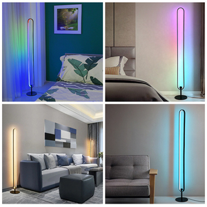 โคมไฟตั้งพื้น LED สำหรับตกแต่งห้องนั่งเล่นในร่ม,ดีไซน์ใหม่สไตล์นอร์ดิกมินิมอลลิสต์ทันสมัยสำหรับวางตรงกลาง - Product Image 6