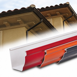 Système de gouttières en résine <span class=keywords><strong>PVC</strong></span> durable de 5-6 pouces pour villa - Product Image 2