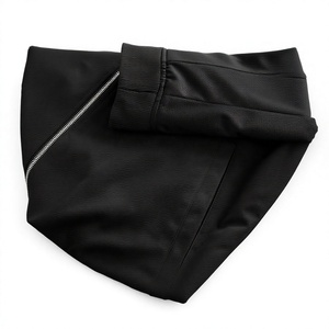 Chaqueta Bomber Negra para Hombre, Color Sólido, Cierre de Cremallera, Estilo Casual, Corte Regular, Material de Poliéster, Prenda de Invierno, Transpirable por Delante - Product Image 5