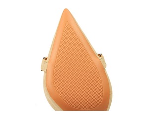 European and American Style Super High Heel Suede Shallow Mouth <b>Pointed</b> Pearl Metal Chain Side Hollow-out Single Shoes - Product Image 5