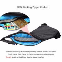 Porte-clés porte-cartes porte-clés blindage pochette de protection sac faraday anti-magnétique bouton couverture rfid voyage passeport sac à bandoulière
