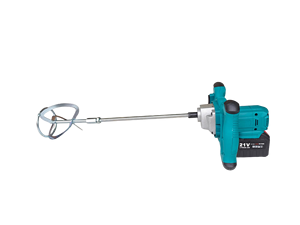 21V Battery <b>Powered</b> Electric Mixer Professional Grade Paint Cement Mortar Mixing <b>Tool</b> with Metal Stirring Paddle in stock - Product Image 6