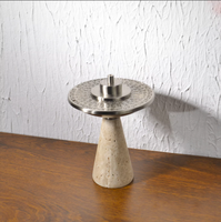 Brûleur d'encens de luxe en marbre Mubkhar, style arabe du Moyen-Orient, pour table de Majlis, cadeau pour le Ramadan et l'Aïd, décoration pour la maison et l'hôtel