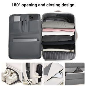 Maletín de Viaje de Gran Capacidad, Maletín Escolar, Elegante, Impermeable, Plegable, Económico, Unisex, Deportivo, Personalizado, para Portátil - Product Image 2