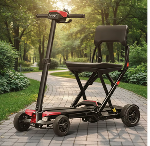 Trottinette électrique pliable portable en alliage d'aluminium à 4 roues, haute qualité, pliage à une touche, pour adultes, autonomie de 15 km, transport en avion - Product Image 2