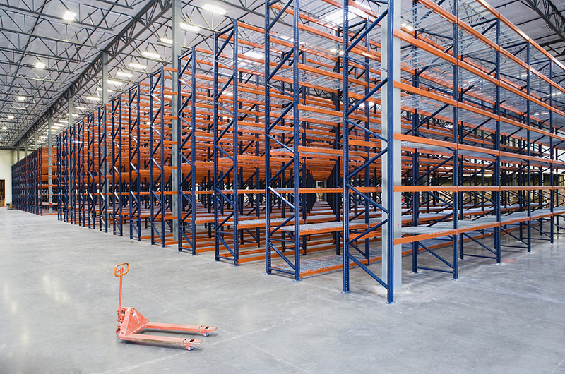 Warehouse Heavy Duty Steel Racking Selective Pallet Mezzanine Flooring Racking Systems