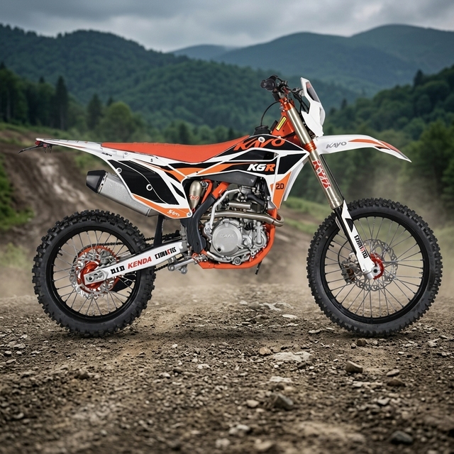 2025 KAYO K6R Off-Road Motorcycle 249.6cc Brushless Motor Dirt Bike 32kW Power 120km/h Max Speed New Condition