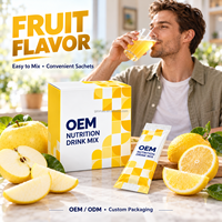 Complément Alimentaire en Poudre pour Adultes pour la Densité Osseuse et le Soutien Immunitaire Vente Directe d'Usine OEM/ODM
