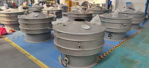 Ce cấp giấy chứng nhận bột chọn lọc ROTARY công nghiệp sàng rung màn hình separator máy để phân loại hạt giống cây gai dầu - Product Image 4