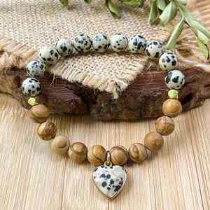 Natural <b>Bracelet</b> Colorful Glass <b>Beaded</b> Protection Stone Professional High Profit Margin Item Bulk Order Customization - Product Image 1